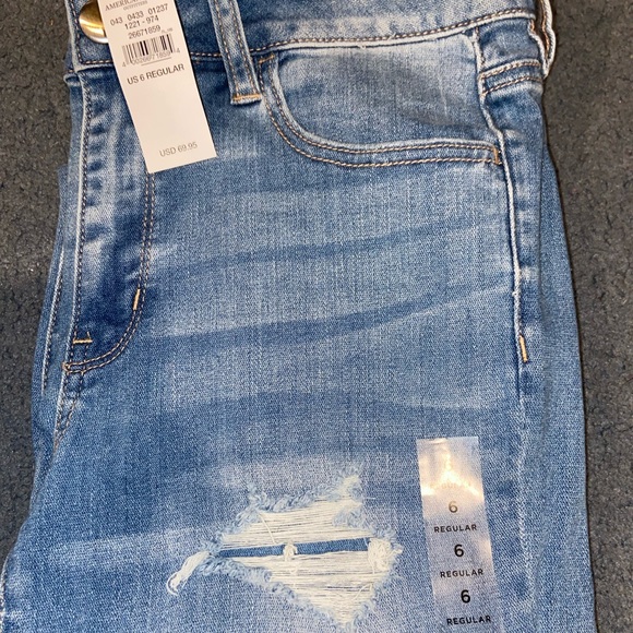 American Eagle size 6 super stretch Jegging a - NEVER WORN - Picture 4 of 4